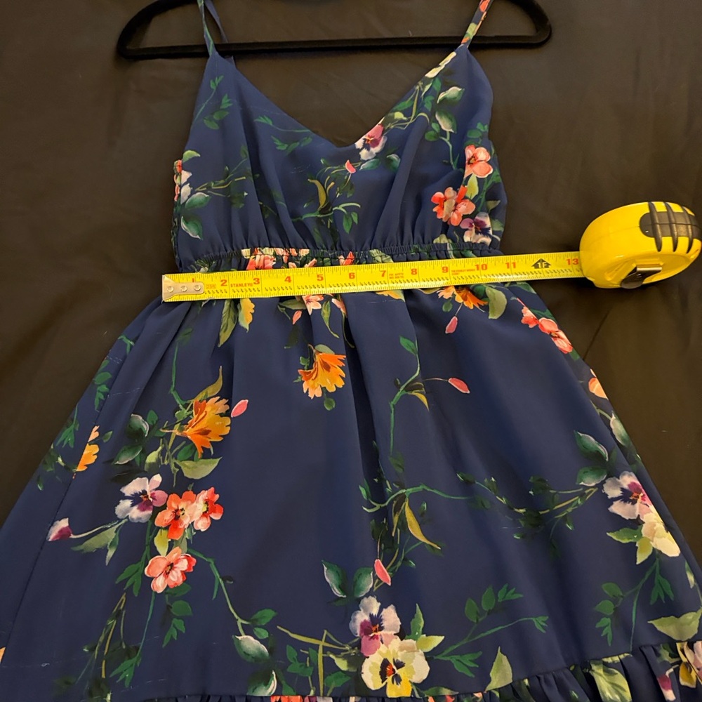 Yumi Kim Darling Tiered Maxi Dress Symphony Navy Color-XS - Picture 13 of 16